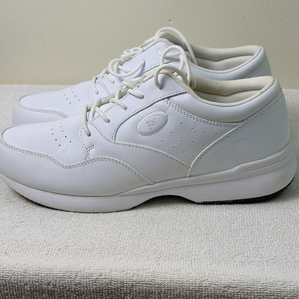 Propet‎ M3704 Mens Lite Walking Shoe,White size  11 D(M) Cushion Arch Sneaker
